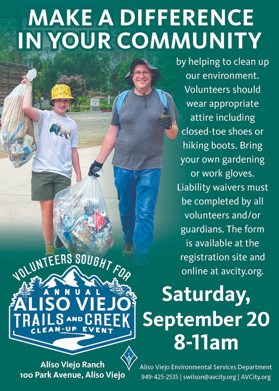 Trails & Creek Clean-Up