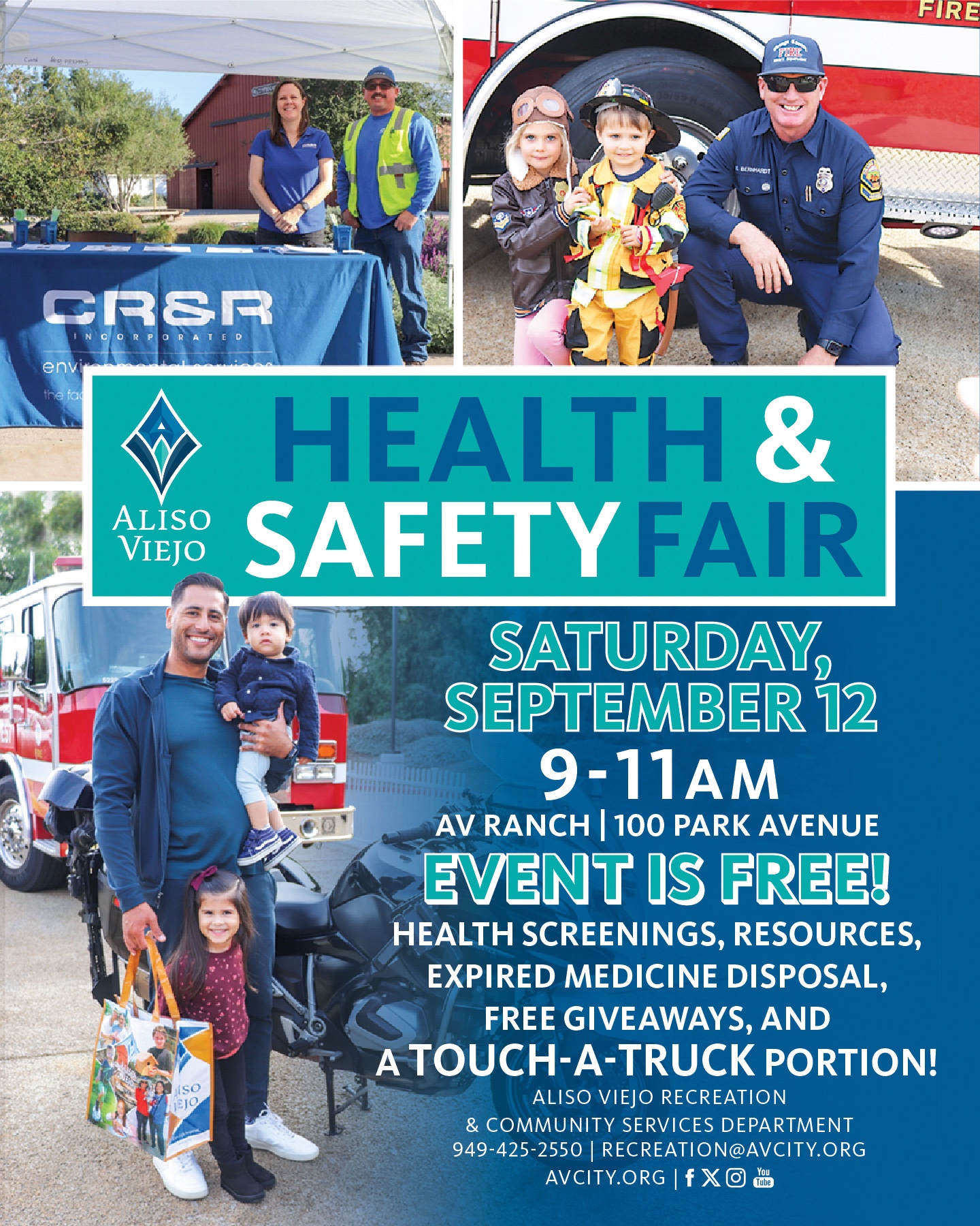 Health & Safety Fair 2026 Flyer